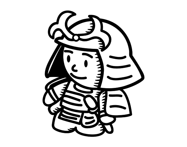 Раскраска: самурай (Персонажи) #107299 - Бесплатные раскраски для печати