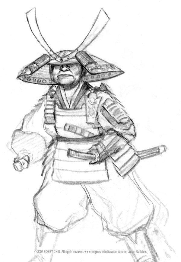 Раскраска: самурай (Персонажи) #107318 - Бесплатные раскраски для печати