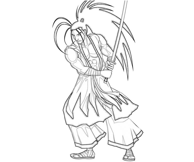 Раскраска: самурай (Персонажи) #107335 - Бесплатные раскраски для печати
