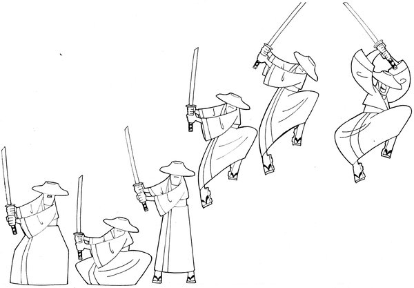 Раскраска: самурай (Персонажи) #107367 - Бесплатные раскраски для печати