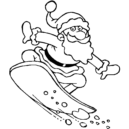 Раскраска: Дед мороз (Персонажи) #104681 - Бесплатные раскраски для печати