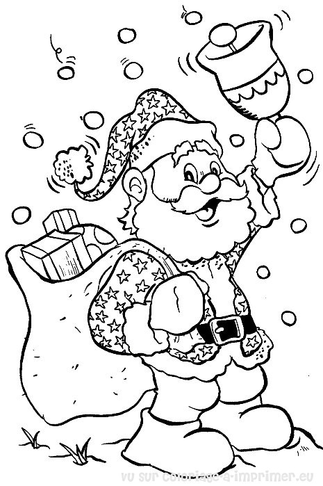 Раскраска: Дед мороз (Персонажи) #104719 - Бесплатные раскраски для печати