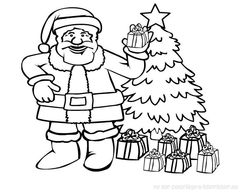 Раскраска: Дед мороз (Персонажи) #104746 - Бесплатные раскраски для печати