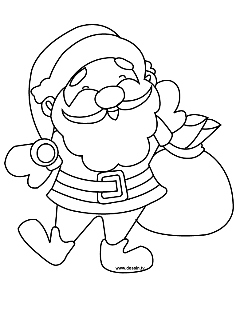 Раскраска: Дед мороз (Персонажи) #104748 - Бесплатные раскраски для печати