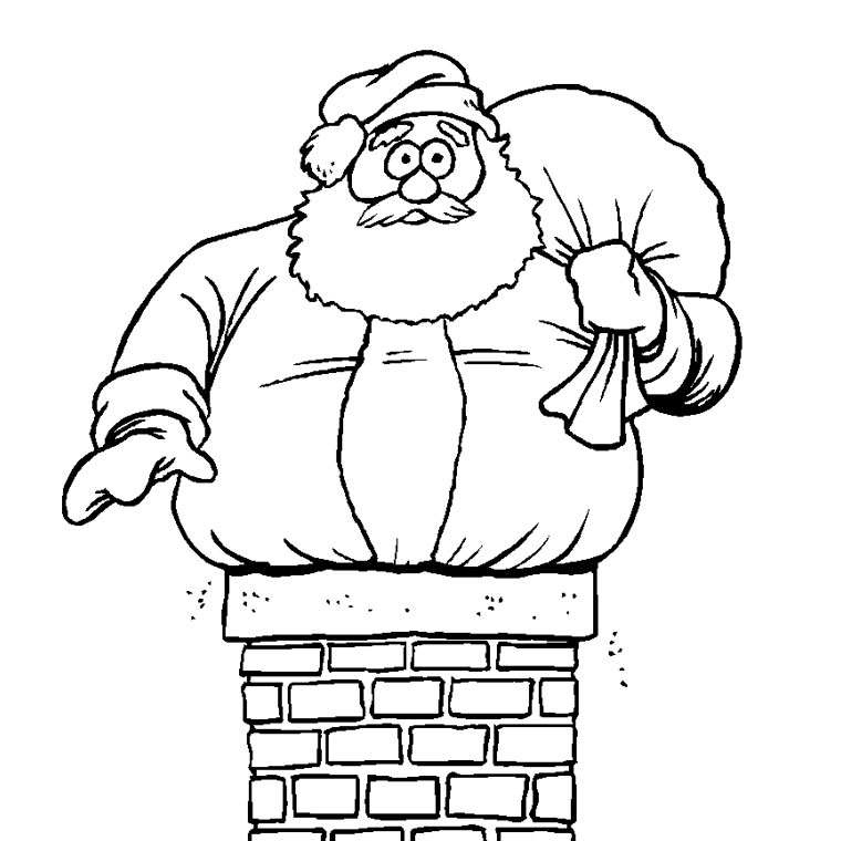 Раскраска: Дед мороз (Персонажи) #104772 - Бесплатные раскраски для печати