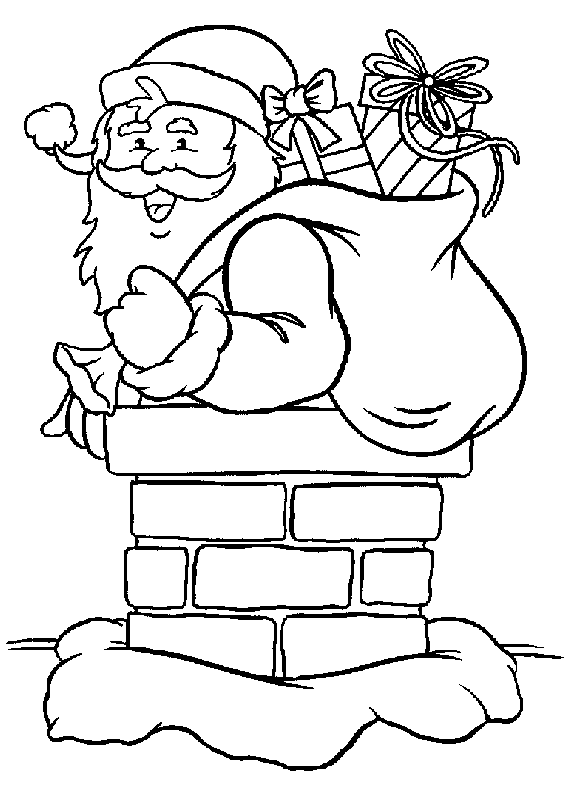 Раскраска: Дед мороз (Персонажи) #104800 - Бесплатные раскраски для печати