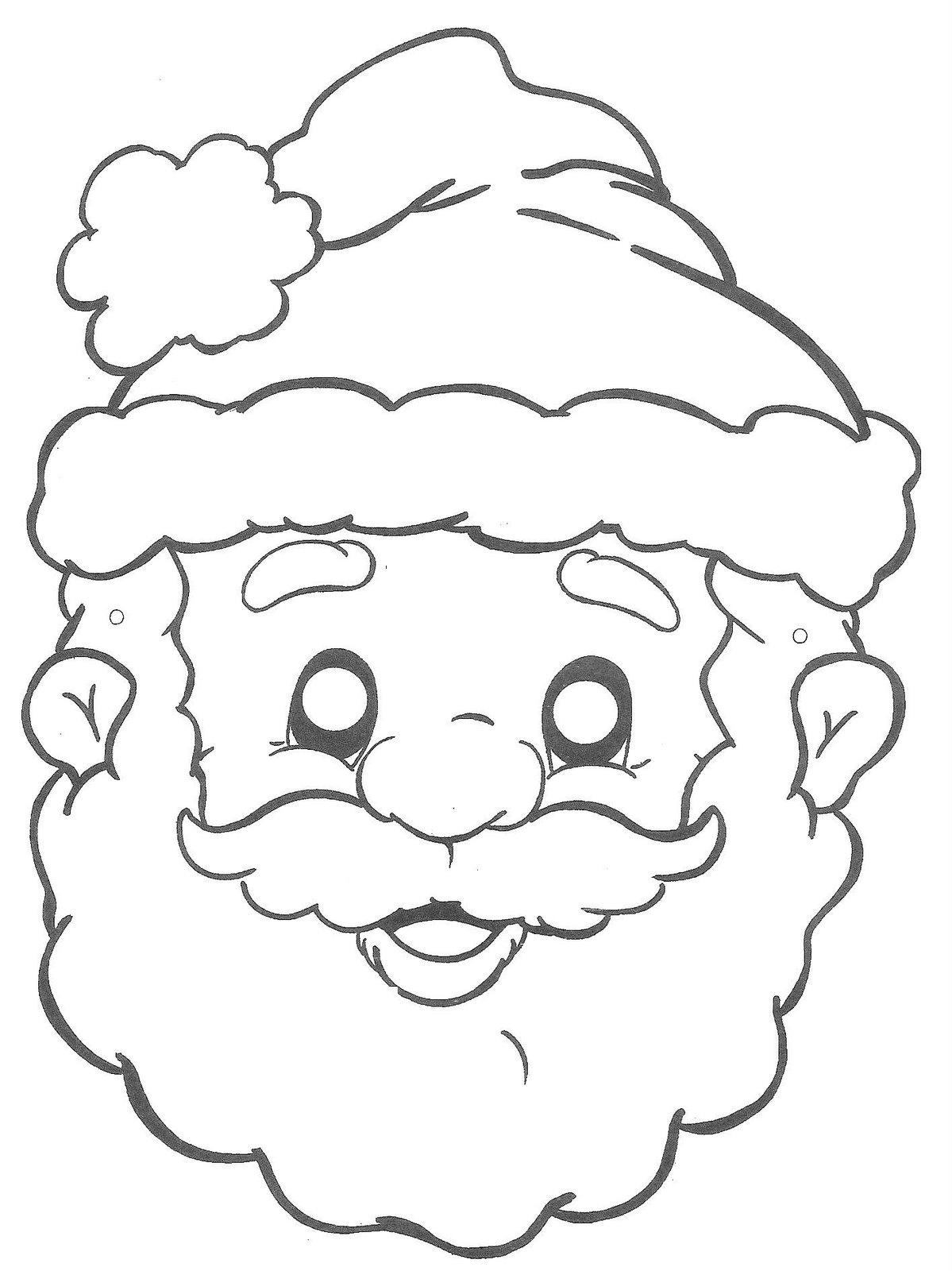 Раскраска: Дед мороз (Персонажи) #104810 - Бесплатные раскраски для печати