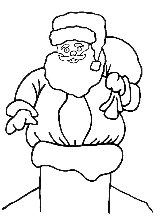 Раскраска: Дед мороз (Персонажи) #104877 - Бесплатные раскраски для печати