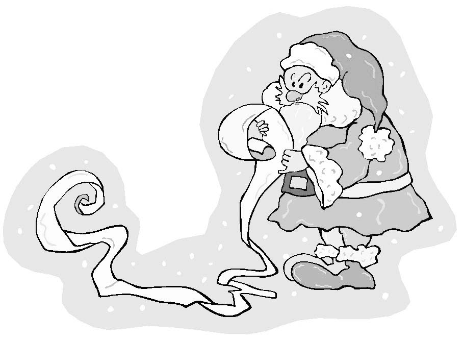 Раскраска: Дед мороз (Персонажи) #104897 - Бесплатные раскраски для печати
