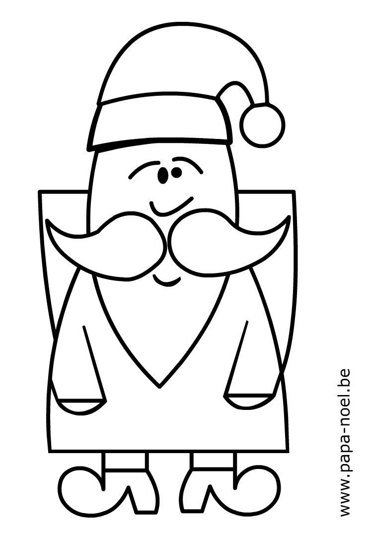 Раскраска: Дед мороз (Персонажи) #104911 - Бесплатные раскраски для печати