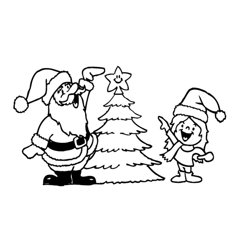 Раскраска: Дед мороз (Персонажи) #104917 - Бесплатные раскраски для печати