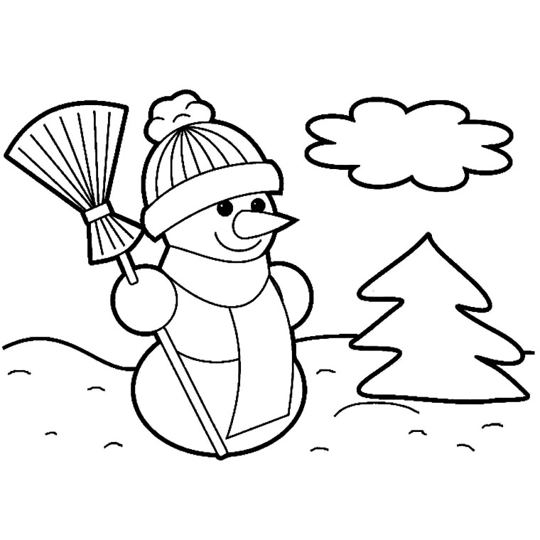 Картинки снеговик-почтовик