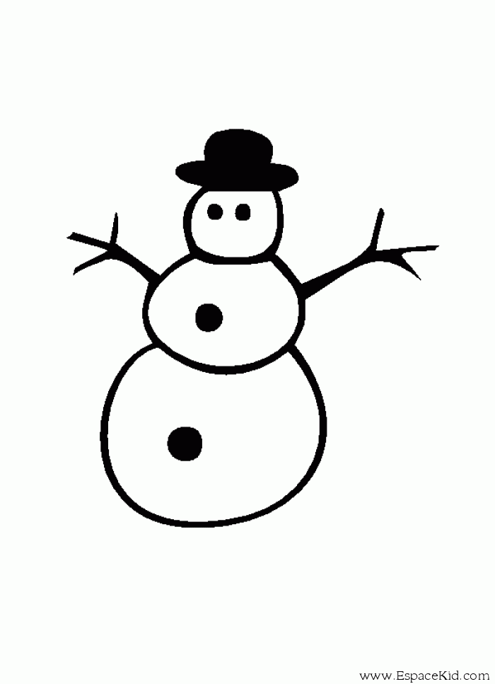 Раскраска: снеговик (Персонажи) #89284 - Бесплатные раскраски для печати