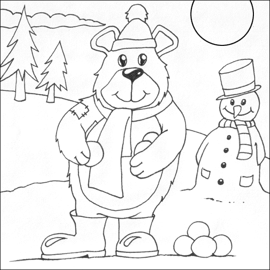 Раскраска: снеговик (Персонажи) #89324 - Бесплатные раскраски для печати