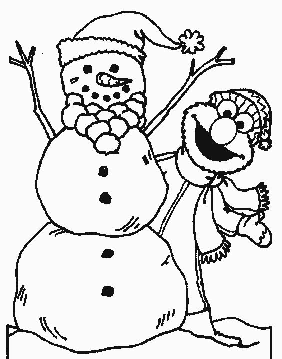 Раскраска: снеговик (Персонажи) #89433 - Бесплатные раскраски для печати