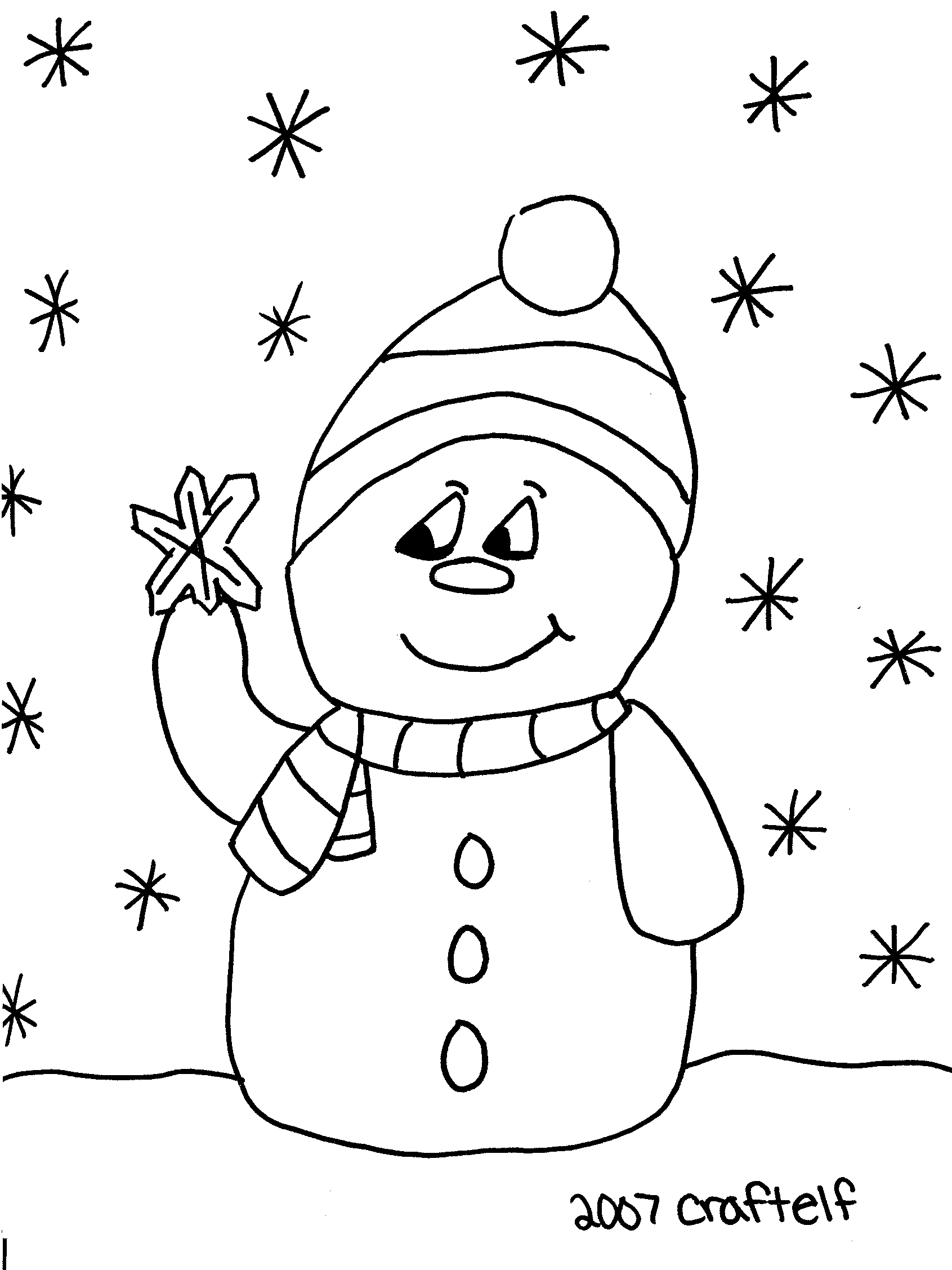 Раскраска: снеговик (Персонажи) #89479 - Бесплатные раскраски для печати