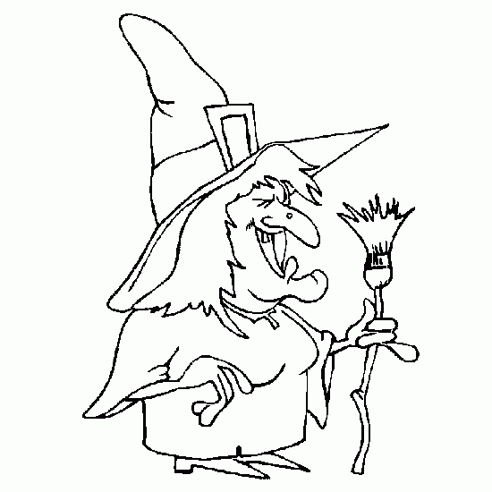 Раскраска: ведьма (Персонажи) #108281 - Бесплатные раскраски для печати