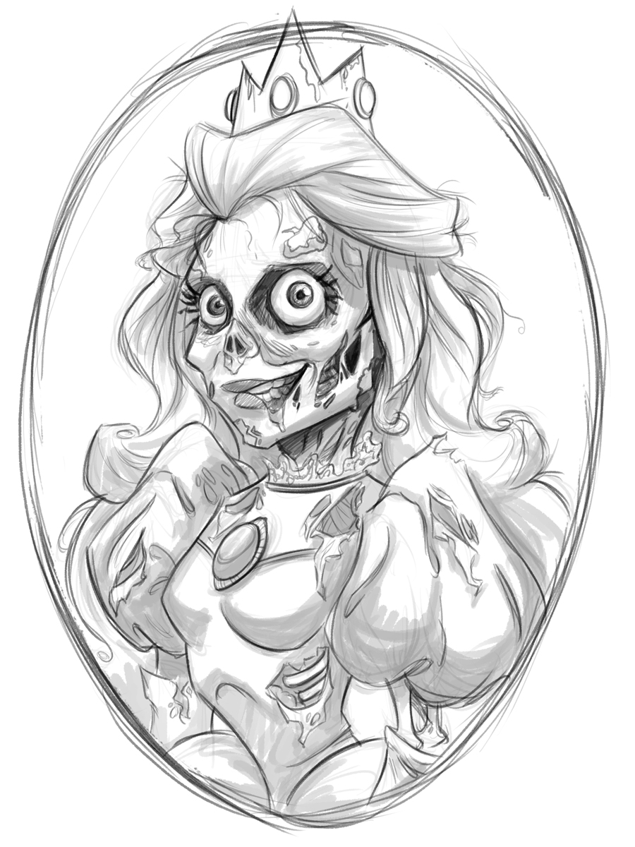 Раскраска: зомби (Персонажи) #85762 - Бесплатные раскраски для печати