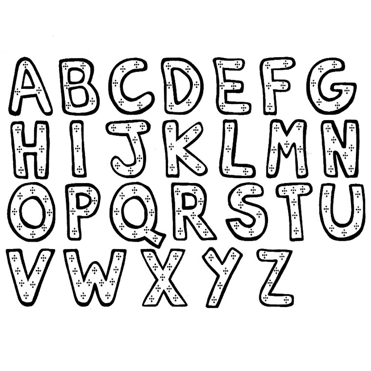 Раскраска: алфавит (образования) #124581 - Бесплатные раскраски для печати
