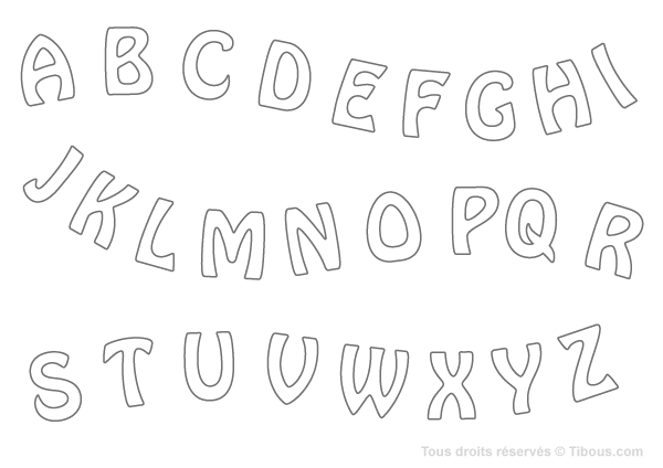 Раскраска: алфавит (образования) #124601 - Бесплатные раскраски для печати