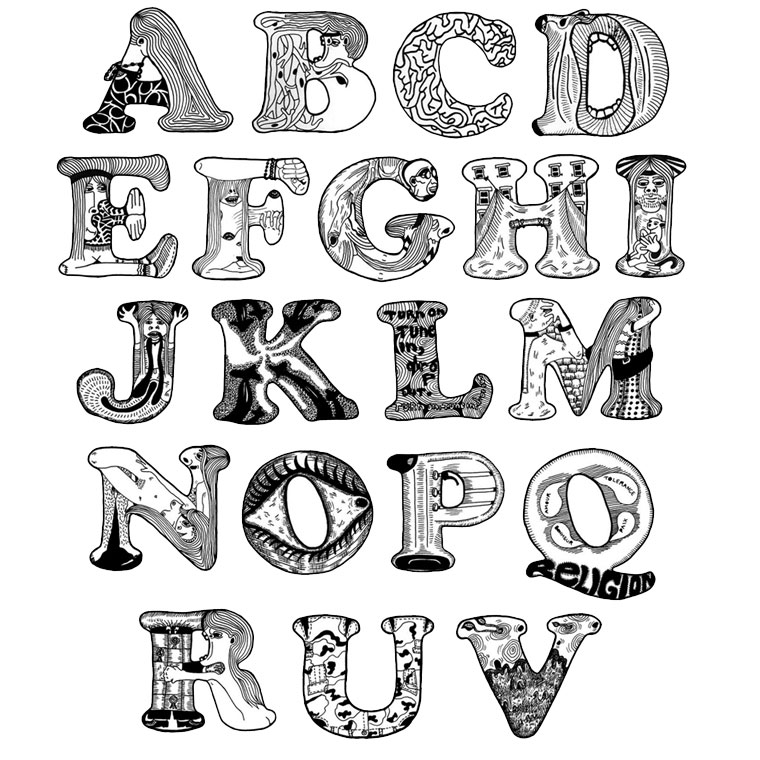 Раскраска: алфавит (образования) #124616 - Бесплатные раскраски для печати