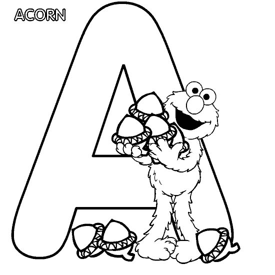 Раскраска: алфавит (образования) #124635 - Бесплатные раскраски для печати