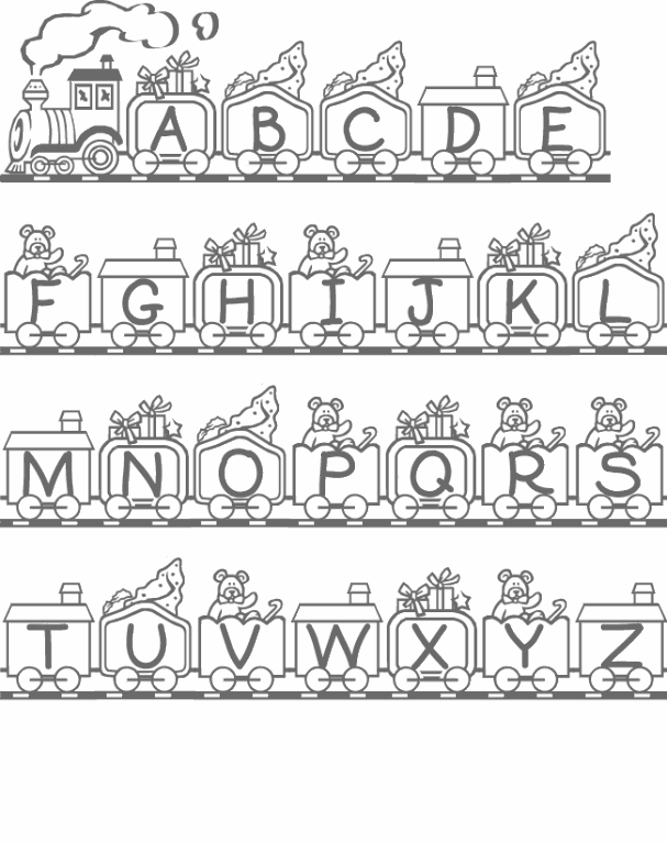 Раскраска: алфавит (образования) #124927 - Бесплатные раскраски для печати
