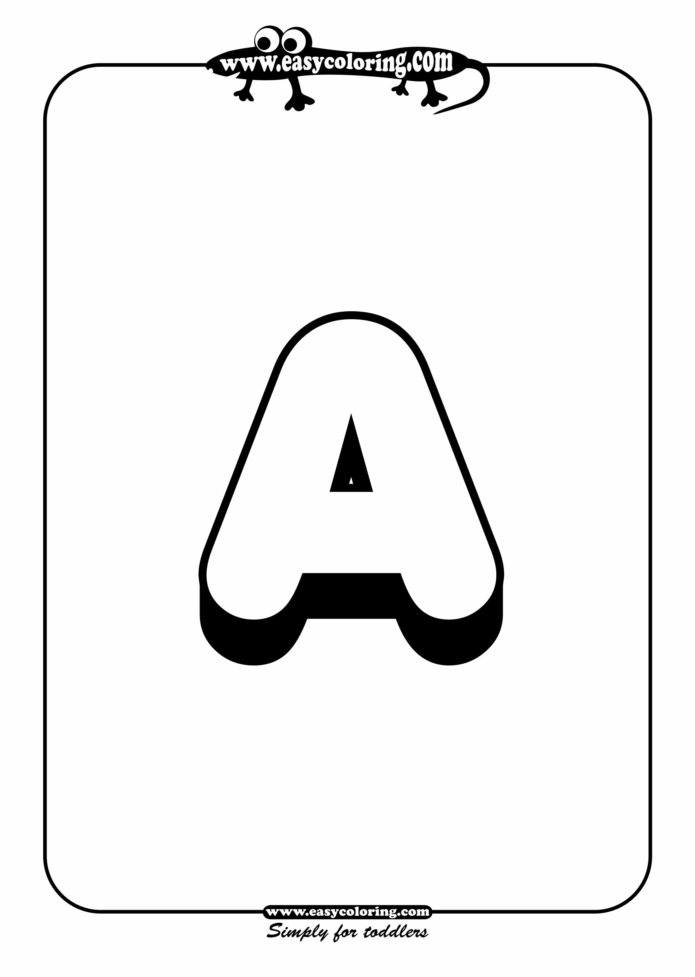 Раскраска: алфавит (образования) #125041 - Бесплатные раскраски для печати