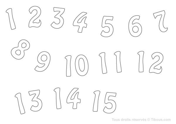 Раскраска: чисел (образования) #125112 - Бесплатные раскраски для печати