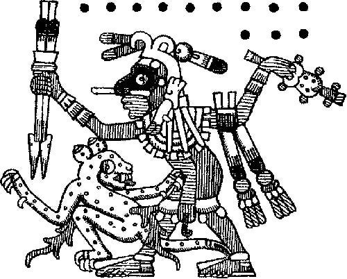 Раскраска: Ацтекская мифология (Боги и богини) #111530 - Бесплатные раскраски для печати