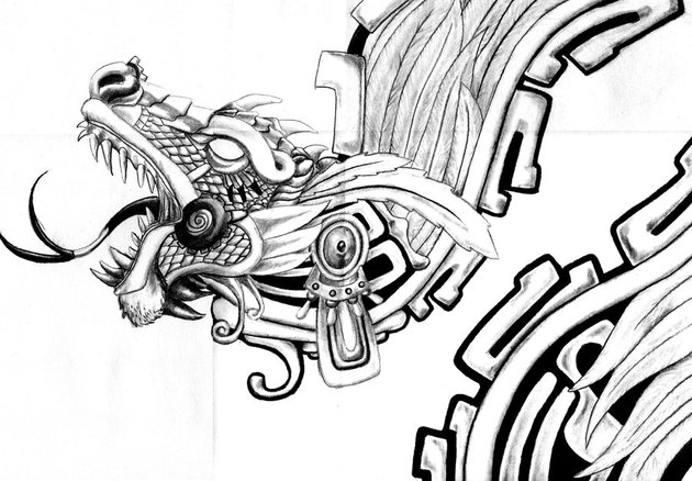 Раскраска: Ацтекская мифология (Боги и богини) #111546 - Бесплатные раскраски для печати