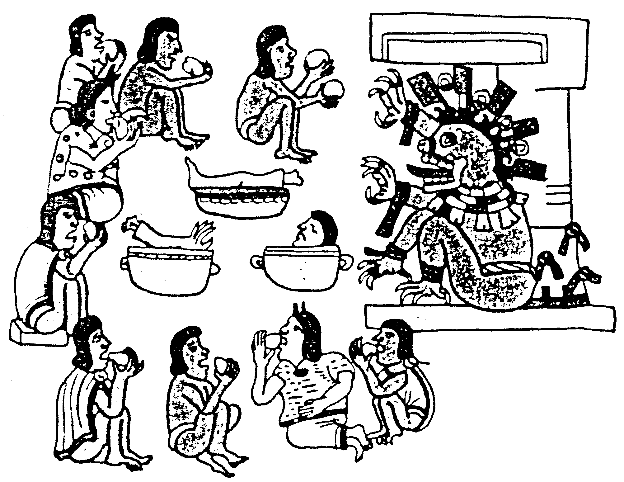 Рисунки ацтеков