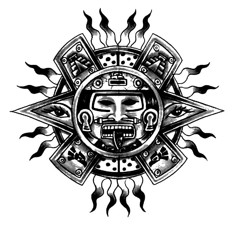 Раскраска: Ацтекская мифология (Боги и богини) #111623 - Бесплатные раскраски для печати