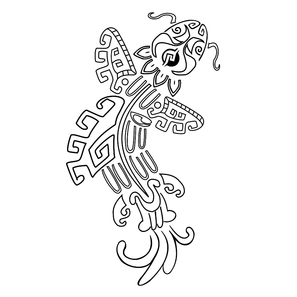 Раскраска: Ацтекская мифология (Боги и богини) #111652 - Бесплатные раскраски для печати