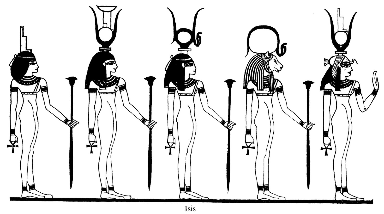 Бог Хатхор в древнем Египте