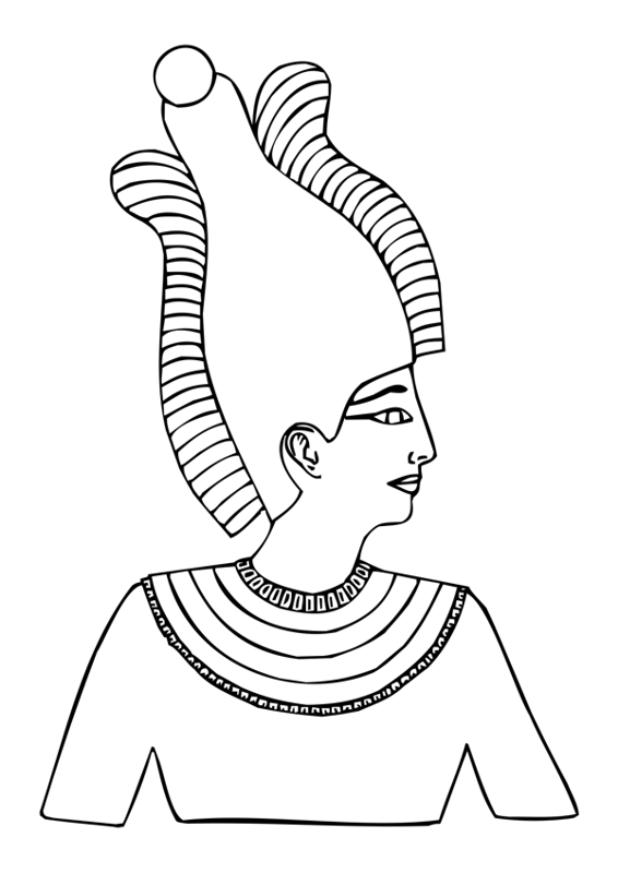 Раскраска: Египетская мифология (Боги и богини) #111177 - Бесплатные раскраски для печати