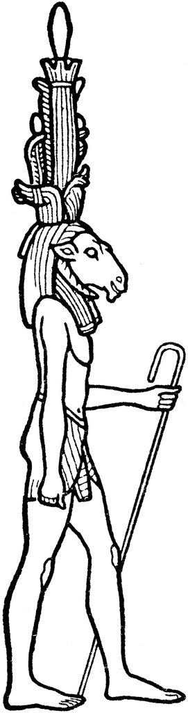 Раскраска: Египетская мифология (Боги и богини) #111267 - Бесплатные раскраски для печати
