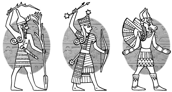 Раскраска: Египетская мифология (Боги и богини) #111285 - Бесплатные раскраски для печати