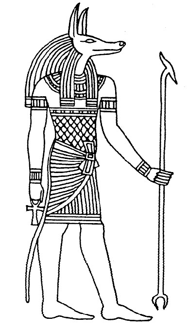 Раскраска: Египетская мифология (Боги и богини) #111329 - Бесплатные раскраски для печати