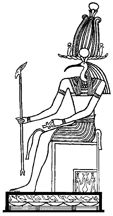 Раскраска: Египетская мифология (Боги и богини) #111446 - Бесплатные раскраски для печати
