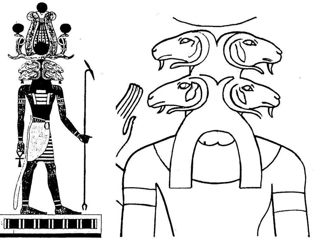 Раскраска: Египетская мифология (Боги и богини) #111459 - Бесплатные раскраски для печати