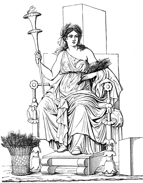 Раскраска: Греческая мифология (Боги и богини) #109665 - Бесплатные раскраски для печати