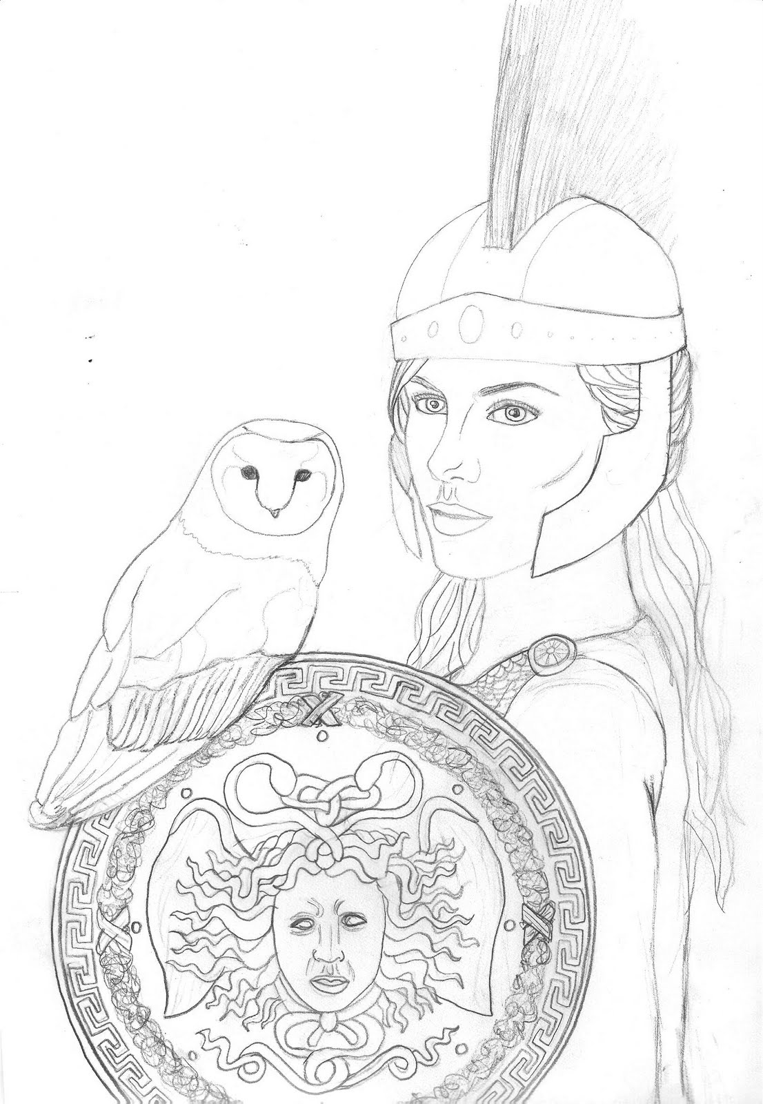 Раскраска: Греческая мифология (Боги и богини) #109688 - Бесплатные раскраски для печати