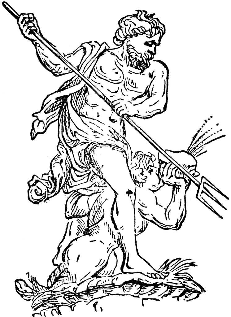 Раскраска: Греческая мифология (Боги и богини) #109745 - Бесплатные раскраски для печати