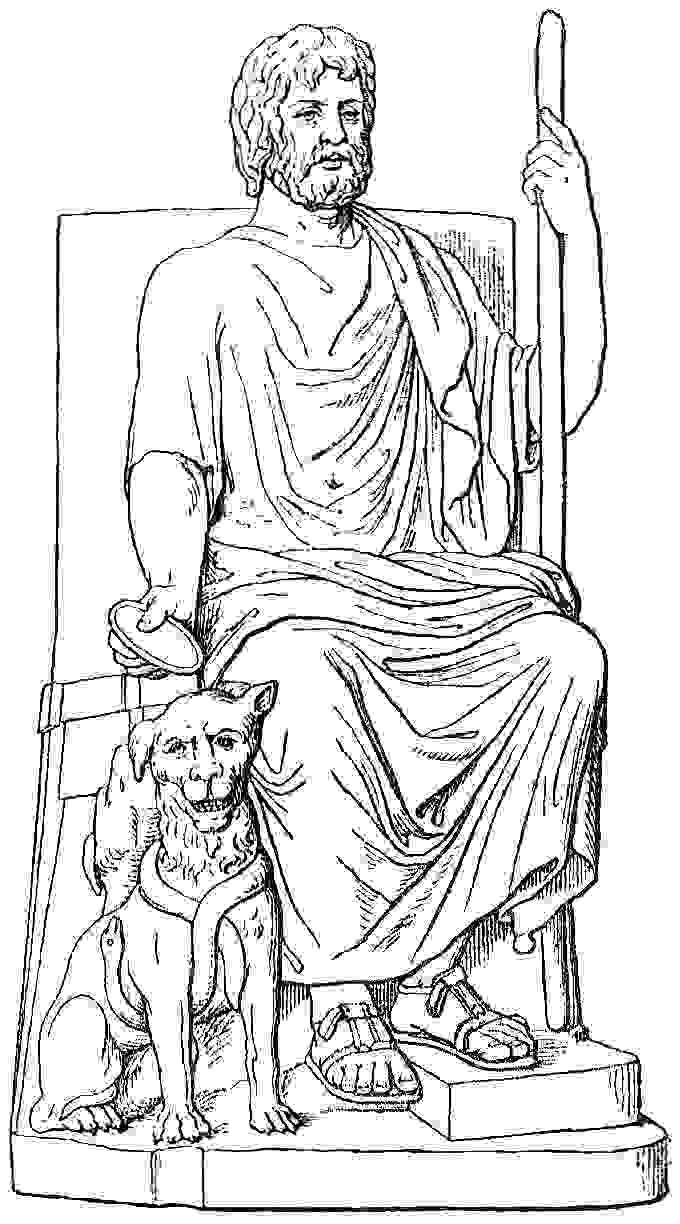 Раскраска: Греческая мифология (Боги и богини) #109763 - Бесплатные раскраски для печати