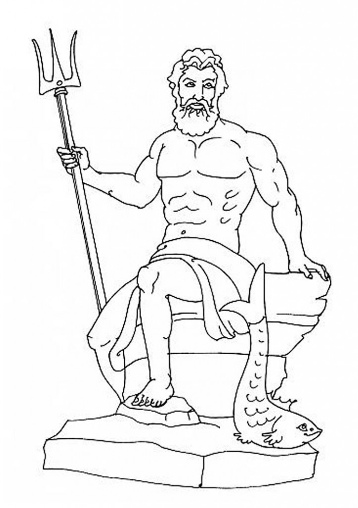 Раскраска: Греческая мифология (Боги и богини) #109813 - Бесплатные раскраски для печати