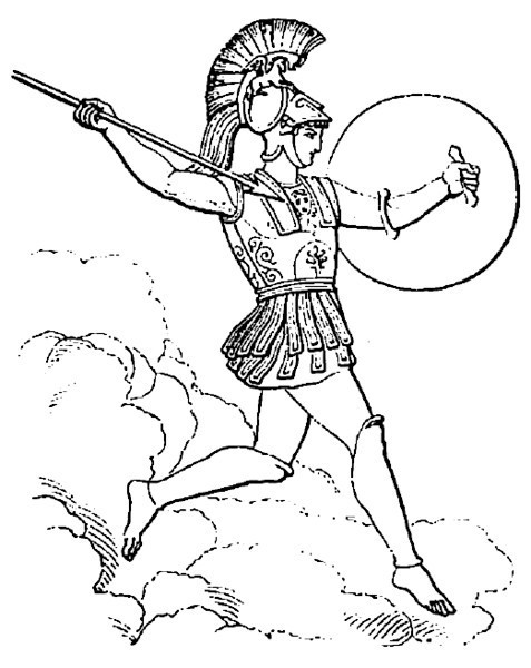 Раскраска: Греческая мифология (Боги и богини) #109836 - Бесплатные раскраски для печати
