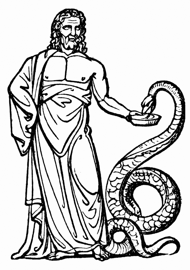 Раскраска: Греческая мифология (Боги и богини) #109844 - Бесплатные раскраски для печати