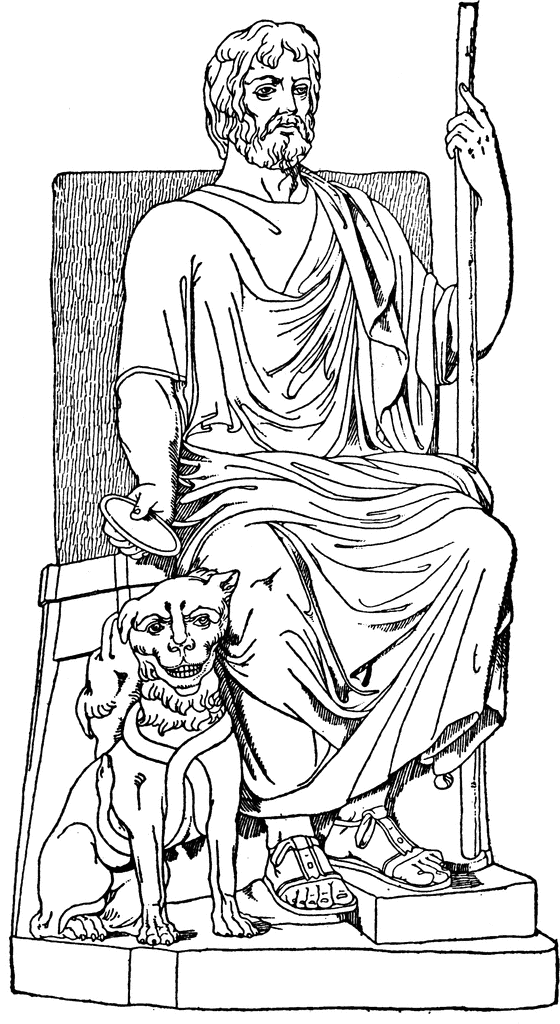 Раскраска: Греческая мифология (Боги и богини) #109893 - Бесплатные раскраски для печати