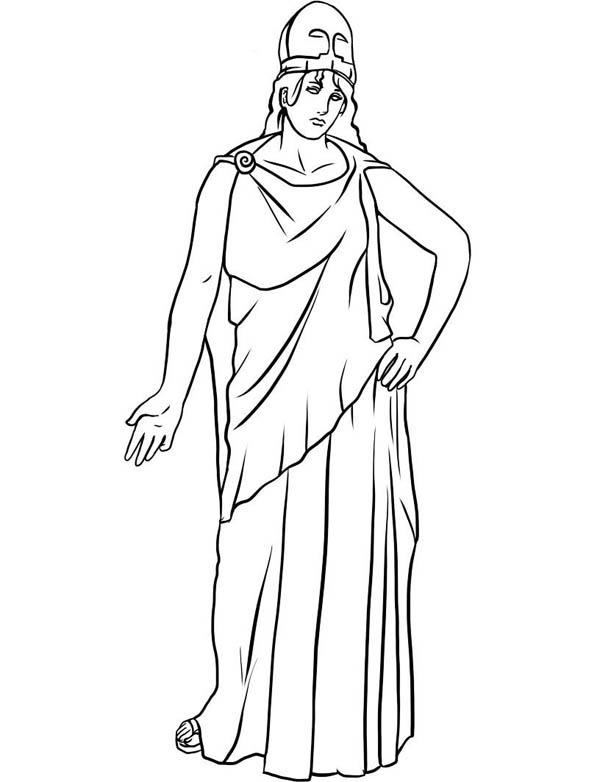 Раскраска: Греческая мифология (Боги и богини) #109964 - Бесплатные раскраски для печати